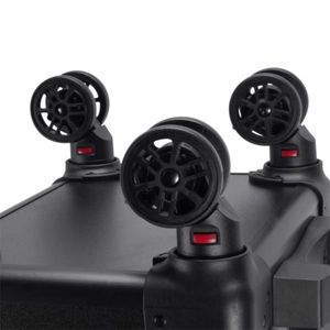 Valigia Trucco in Alluminio 4-in-1 con Manico Intercambiabile NERO - Borse e Valigie per Cosmetici - Product Image 5