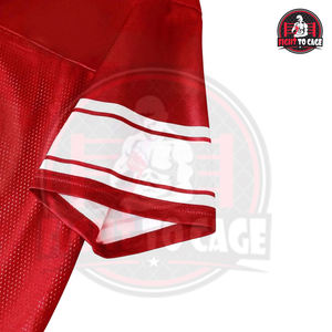 Camisetas Deportivas de Malla de Poliéster de Alta Calidad, Manga con Doble Raya, Peso Pesado, Nueva Llegada, Cómodas, para Hombre - Product Image 6