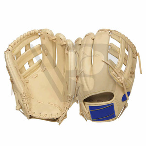 Professional Leather Baseball Catcher Gloves Full Finger Waterproof Customized Heavy Duty Left-Handed for Adult Use - Product Image 1