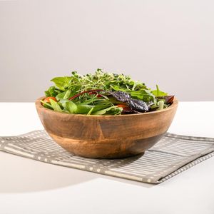 Bol en bois traditionnel pour servir la cuisine indienne, le riz, les currys, les collations et pour rehausser une expérience culinaire authentique - Product Image 6