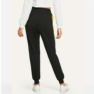 HI-GLOW SPORTS INTERNATIONAL Pantalon décontracté pour femme, style cordon de serrage, 100 % polyester, coupe ample, jambe large, soldes de printemps - Product Image 2