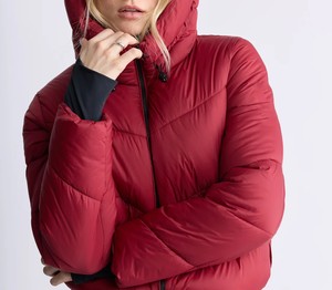 <b>Women</b> <b>Waterproof</b> <b>Puffer</b> <b>Jacket</b> Warm Winter Quilted Coat Windproof Breathable Full Zip Hooded Outdoor <b>Jacket</b> Insulated Ladies - Product Image 6