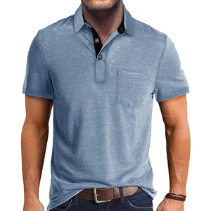 เสื้อโปโลชายคุณภาพสูง ปักลายตามสั่ง เสื้อยืดโปโล - Product Image 6
