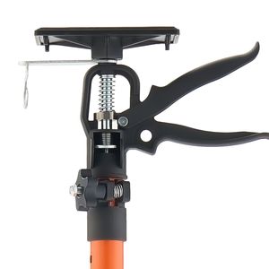 Lot de 2 barres télescopiques en acier de 45,7 à 114,2 pouces, support rapide réglable pour armoire, capacité de 154 lb, supports d'étagère à 3e connexion - Product Image 6