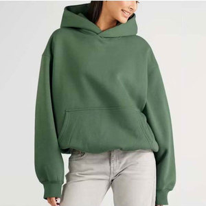 Sudaderas con Capucha Personalizadas para Mujer, 100% Algodón, Forro Polar Transpirable, Ropa Deportiva de Invierno, Venta al Por Mayor, Alta Calidad - Product Image 1