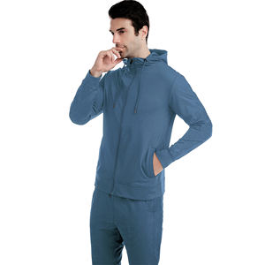 Conjunto Deportivo para Hombre, Venta al Por Mayor de Fábrica, 100% Algodón, Cómodo, Transpirable, Duradero, 2 en 1 - Product Image 5