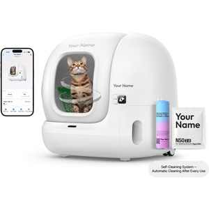 กระบะทรายแมวอัตโนมัติ PuraMax 2 พร้อมระบบทำความสะอาดตัวเอง ควบคุมผ่านแอพ WiFi ผลิตโดยโรงงาน OEM ขายส่ง มีตัวเลือกแบบไร้กลิ่น - Product Image 5