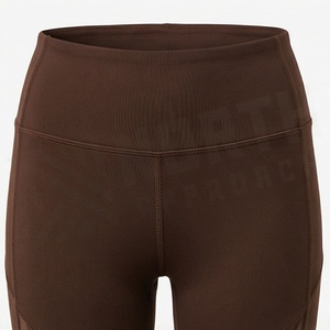 Leggings décontractés tricotés taille haute confortables pour femmes, avec logo personnalisé, respirants, pour le yoga, faible MOQ, polyester, OEM/ODM – Grande Vente - Product Image 4