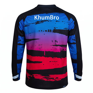 Fabricante de Maillots Personalizados para Ciclismo de Montaña, Venta al Por Mayor de Maillots para Equipos de Ciclismo, Maillot de Ciclismo de Montaña de Manga Larga con Ajuste Atlético - Product Image 2