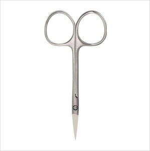 Ciseaux à cuticules vintage en acier inoxydable, prêts à l'emploi, courbés, pour la beauté, la pédicure, les poils du nez, les sourcils et les cils, à lame arrondie - Product Image 4