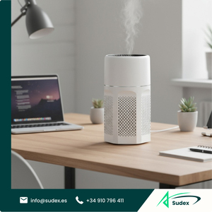 เครื่องฟอกอากาศ Sudex AP-L1-S200 รุ่นใหม่ปี 2023 พร้อมแผ่นกรอง HEPA H13 แบบพกพา สำหรับห้องขนาดเล็ก รับผลิตแบบ OEM ODM เหมาะสำหรับใช้ในบ้านและสำนักงาน - Product Image 1