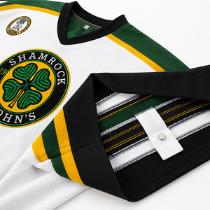 Camiseta de Hockey sobre Hielo Sublimada Personalizada, con Nombre y Número Cosidos, Manga Larga, Ropa Deportiva Transpirable y Resistente, Venta al Por Mayor - Product Image 5