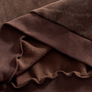 Ensembles de sweats à capuche en polaire pelucheuse de qualité supérieure pour hommes, vente en gros, fabricant, coupe ample, jogger oversize, personnalisation de marque, ODM, streetwear - Product Image 5