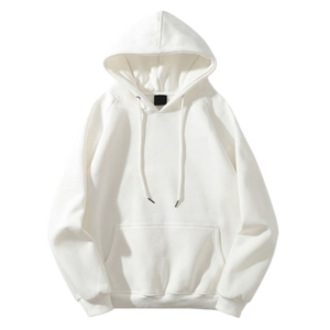 เสื้อสเวตเชิ้ตมีฮู้ดสีแดงสำหรับผู้ชาย แขนยาวแบบปกติ ผ้าเฟรนช์เทอร์รี่ถัก สวมใส่ในฤดูใบไม้ร่วง - Product Image 4