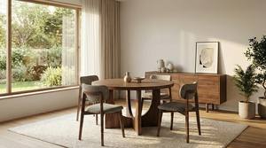 โต๊ะอาหารทันสมัยพร้อมเก้าอี้ 4 ตัว ดีไซน์ตกแต่งสวยงาม รับประกัน 1 ปี ชุดโต๊ะอาหาร 4 ที่นั่งทันสมัย ชุดโต๊ะอาหารขนาดกะทัดรัดสำหรับ 4 ที่นั่ง - Product Image 3