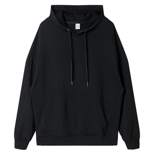 Wholesale Luxury Custom Heavyweight Men Oversized <b>Hoodie</b> Manufacture Heavy Cotton <b>Polyester</b> <b>Hoodie</b> With String - Product Image 5
