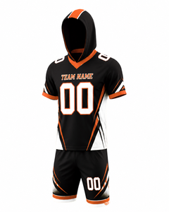 Maillots de football 7v7 personnalisés pour adultes, impression par transfert thermique, prix d'usine, maillot d'entraînement réversible en maille respirante pour match - Product Image 1