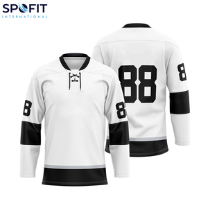 เสื้อฮอกกี้น้ำแข็งแบบกำหนดเองคุณภาพสูง เสื้อทีมฮอกกี้ ออกแบบได้ตามต้องการ ชุดกีฬาแห้งเร็ว ขายส่งเสื้อฮอกกี้ - Product Image 3