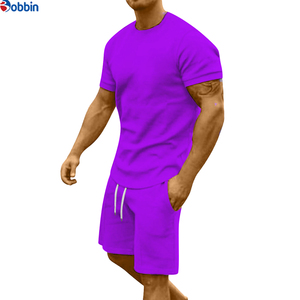 Conjunto Deportivo Corto Personalizado para Hombre, Talla Grande, Cómodo y Transpirable, Conjunto de Pantalones Cortos de Algodón Unisex, Nueva Colección de Verano - Product Image 5