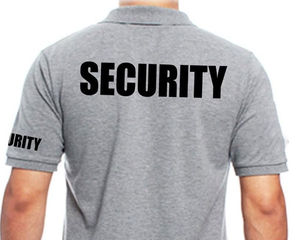 Camiseta Polo de Seguridad OEM de Verano 100% Algodón con Logotipo Personalizado, Corte Clásico, Ropa de Trabajo para Guardias de Seguridad, Estilo Casual de Punto - Product Image 3