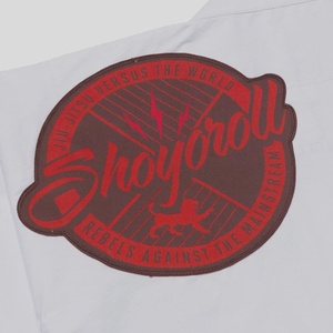 White Shoyoroll Jiu Jitsu Gi OEM Brazilian Bjj Gi Custom Jiu Jitsu Uniform Made With 100% Cotton Pearl Weave Jiu Jitsu Suits - Product Image 6