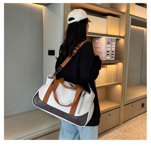 Custom Logo Unisex Oxford Gym Bag – Travel Tote for Training Dancer Sport Fitness, Shoe Compartment & <b>Mat</b> Holderuffle - Product Image 3