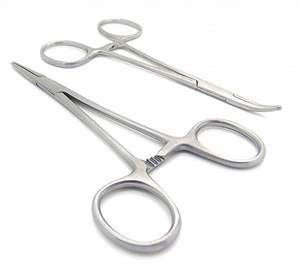 Pinces hémostatiques Halstead Mosquito droites 12,5 cm – Usage chirurgical général en milieu hospitalier – Qualité supérieure – Prix de gros abordable - Product Image 2