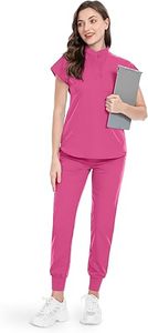 Uniforme Médico para Enfermeras, Conjunto de Blusa y Pantalón, Color, Talla y Logotipo Personalizables, Ropa de Trabajo para Hospitales, Clínicas y Personal Médico - Product Image 2