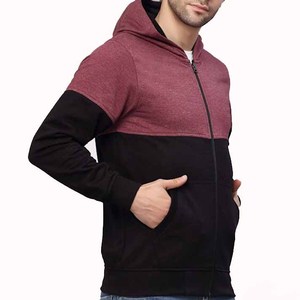 Sudadera con capucha unisex personalizada de algodón con cremallera, impermeable, transpirable, de punto, estilo urbano, de alta calidad, gruesa, con cremallera para hombre - Product Image 4
