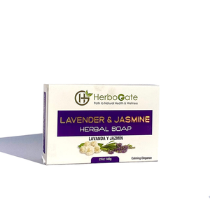 สบู่สมุนไพรลาเวนเดอร์จัสมิน OEM สบู่อาบน้ำ น้ำมันหอมระเหยแท้ บำรุงผิว ทำความสะอาดล้ำลึก สำหรับทุกสภาพผิว - Product Image 1