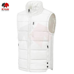 เสื้อกั๊กผู้ชายสำหรับฤดูหนาว แบบไม่มีแขน ผ้าบุนวม อุ่นสบาย ผ้าเนื้อนุ่ม คุณภาพพรีเมียม - Product Image 5