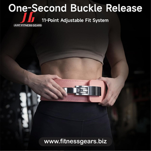Ceinture de musculation réglable en cuir PU, support d'entraînement de force, ajustement universel, noir - Product Image 3