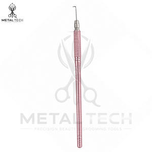 Ensemble de supports ventilés roses avec poignée moletée antidérapante, aiguilles à micro-loquet en acier, outil professionnel pour perruques Lace Front - Product Image 3