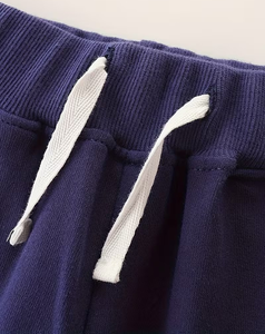 Basic Style Solid Color Fleece Heavyweight Drawstring Closure Sweatpants for Boys-Fall/Winter Season manufactures Bangladesh - Product Image 4