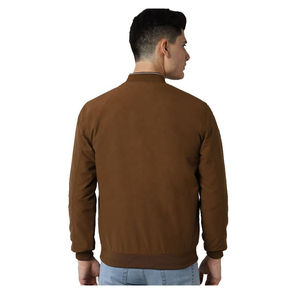 Lona de Estilo Vintage para Hombre, de Primera Calidad, Color Sólido Clásico, Costuras Resistentes, Duradera, Cortavientos, Transpirable, Forrada de Forro Polar - Product Image 2
