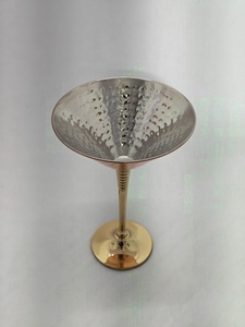 hand polished copper <b>wine</b> glass mirror polish copper <b>goblet</b> fine polish copper <b>wine</b> glass smooth polish - Product Image 2