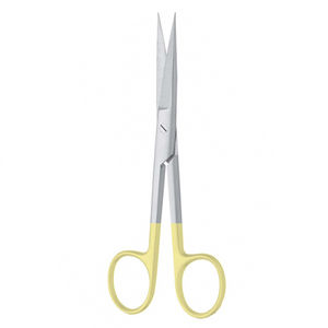 Ciseaux chirurgicaux de qualité supérieure, plaqués or, 5,5 pouces, TC, droits, professionnels, pour salle d'opération, prix avantageux - Product Image 6