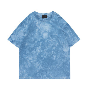 Camiseta Clásica Americana Lavada, Estilo Casual, 100% Algodón, Corte Holgado, Transpirable, Manga Corta, Marca de Moda Urbana - Product Image 2