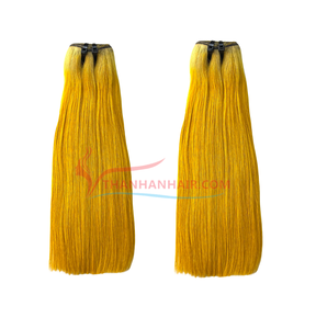 ¡MEGA VENTA! Extensiones de cabello humano Remy virgen de Thanh an Hair, extensiones de cabello humano liso y sedoso de color al por mayor - Product Image 6