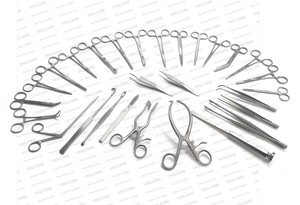 Kit de Instrumentos Quirúrgicos Veterinarios, 28 Piezas, Juego de Herramientas de Cirugía General de Acero Inoxidable para Clínica de Perros y Gatos con Estuche Vaslcare - Product Image 3