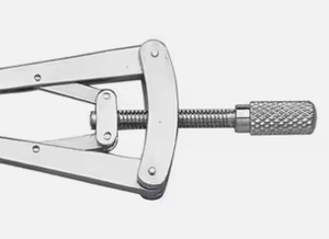 Écarteur manuel de côtes de haute qualité, 2 lames, en acier inoxydable allemand, instruments chirurgicaux réutilisables, qualité A+, certifié CE - Product Image 5