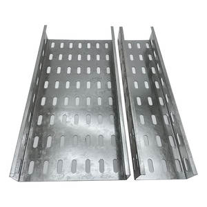Bandeja Portacables de Acero Inoxidable Multiperforada, Resistente al Fuego, para Uso en Construcción, con Capacidad para 60 Piezas - Product Image 1