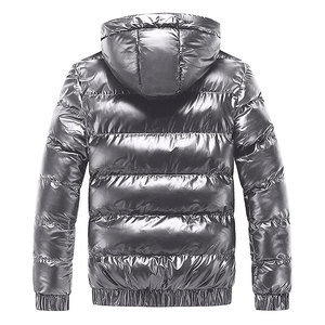 Chaqueta Térmica Acolchada para Hombre, Diseño Personalizado OEM ODM, Chaqueta de Invierno con Cierre Completo, Chaqueta Abrigada para Exteriores, Venta al Por Mayor de Fábrica - Product Image 3