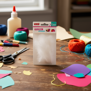 อิลัน พลูมา 13 ซม. สีขาว สำหรับงานฝีมือ - Product Image 3