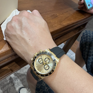 Montre mécanique de luxe EWE FC Factory, haute qualité, caoutchouc, mode, 40 mm, verre saphir, automatique, étanche 100 m, sport, plongée - Product Image 1