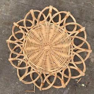 Set de table rustique en rotin tressé |   Nappe de table durable et lavable pour un usage quotidien - Product Image 1