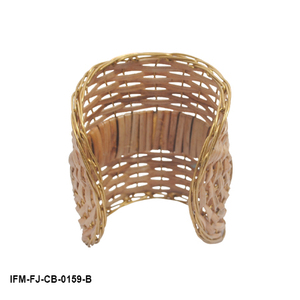 กำไลข้อมือทำมือจากหวายธรรมชาติ Ravyntra: กำไลเส้นใยออร์แกนิกทออย่างยั่งยืน พร้อมดีไซน์งานฝีมือร่วมสมัย - Product Image 6