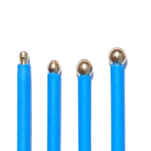 Électrode sphérique haute tension, borne de contact conductrice en métal, composant électrique industriel usiné avec précision - Product Image 2