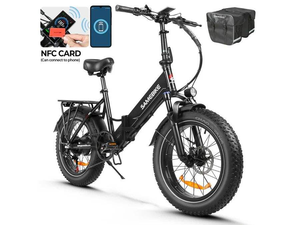 Bicicleta eléctrica todoterreno LOTDM200-II con llantas gruesas, la más vendida - Product Image 2