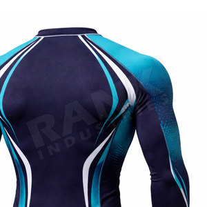 Camiseta Deportiva Rash Guard para Hombre, Camiseta de Compresión para Entrenamiento Rash Guard para Hombre - Product Image 5